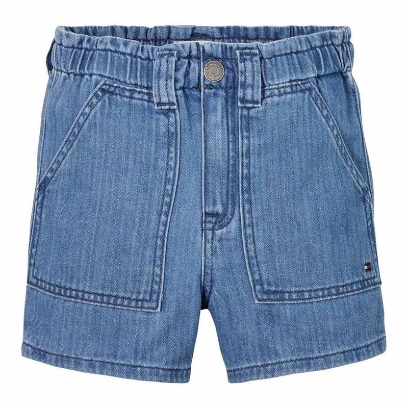 Tommy Hilfiger Paperbag Herringbone Short 8-16Y image number 0